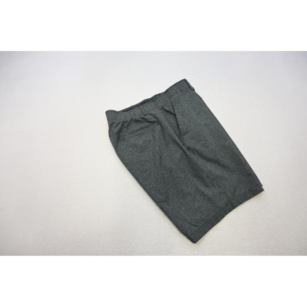 Under Armour Golf Shorts Mens 38 Charcoal Grey Heathered HeatGear Excellent
